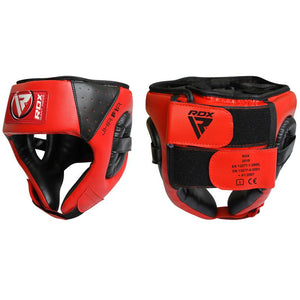 RDX F1 Open Face Red čelada