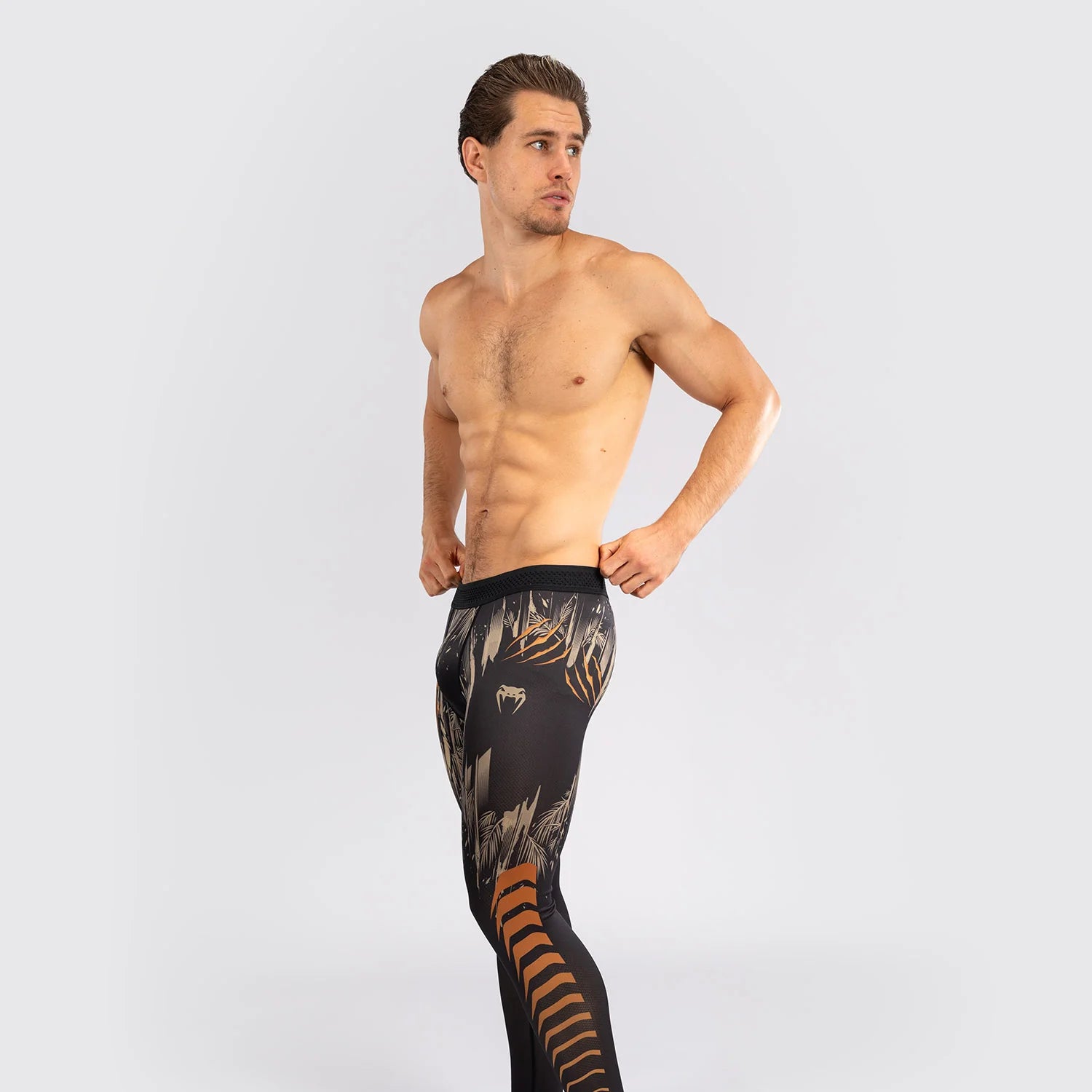 Venum Tiger Black/Neon Orange Pajkice