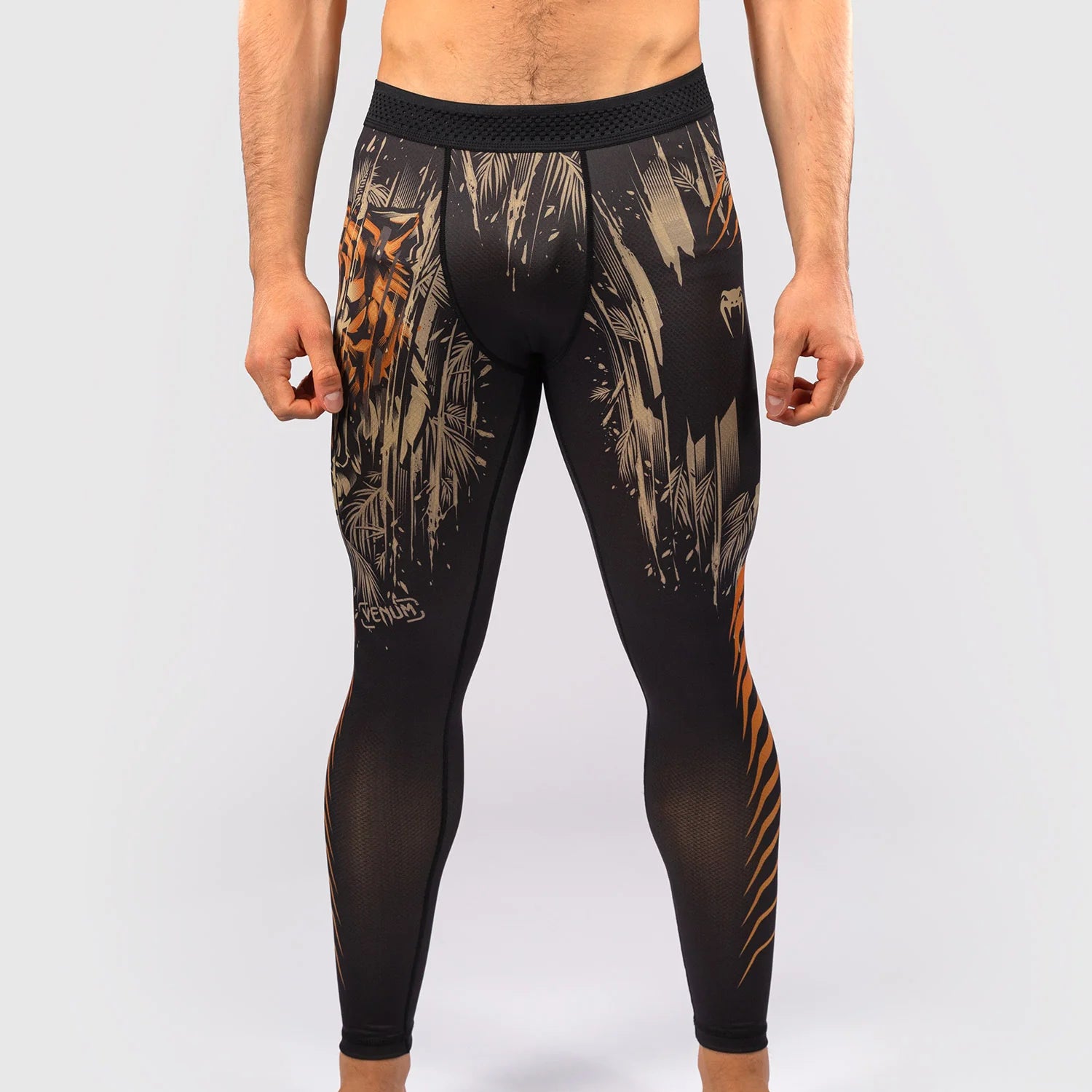 Venum Tiger Black/Neon Orange Pajkice