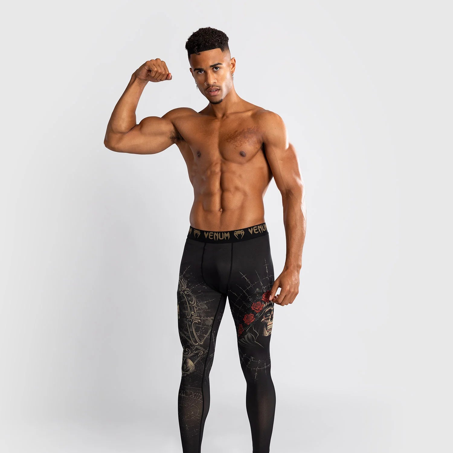 Venum Santa Muerte 5.0 Deep Black/Gold Pajkice