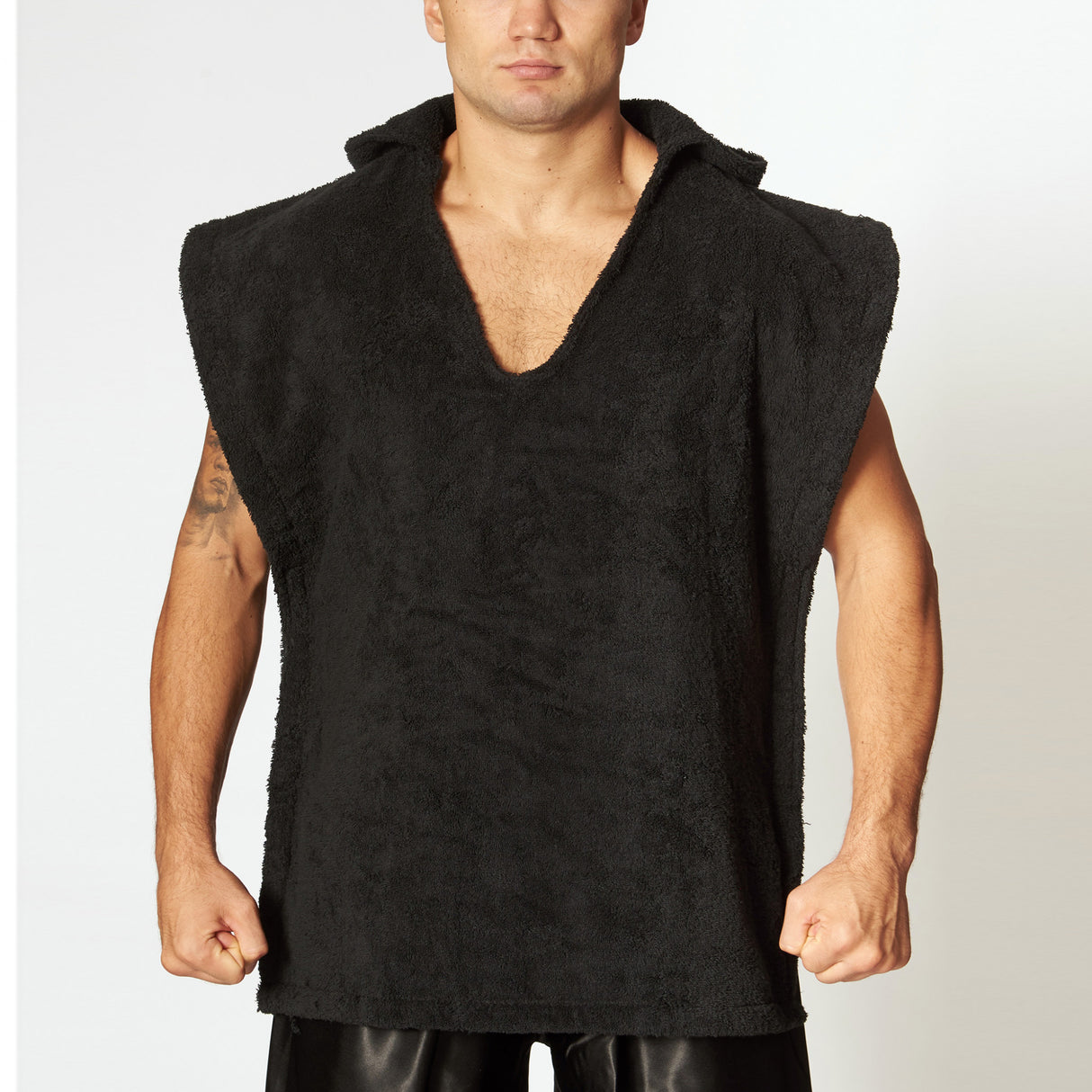 Leone 1947 AB778 Black Pončo