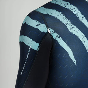 Leone 1947 AB941 Primal Instinct Blue Rashguard Long Sleeves
