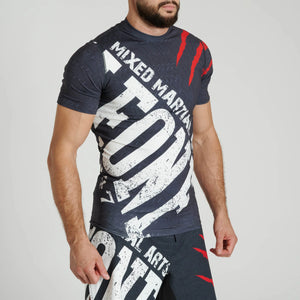 Leone 1947 AB942 Primal Instinct Black Rashguard kratek rokav