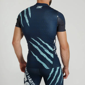 Leone 1947 AB942 Primal Instinct Blue Rashguard kratek rokav