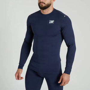 Leone 1947 AB909 Primal Instinct Blue Rashguard dolg rokav