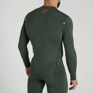 Leone 1947 AB909 Primal Instinct Green Rashguard dolg rokav