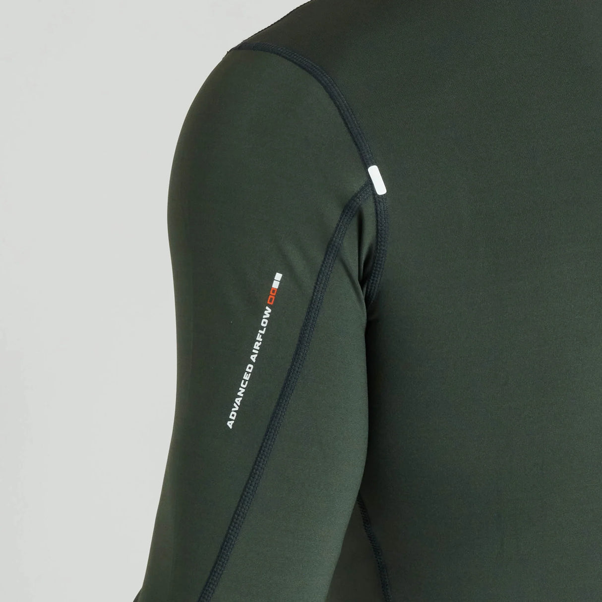 Leone 1947 AB909 Primal Instinct Green Rashguard dolg rokav