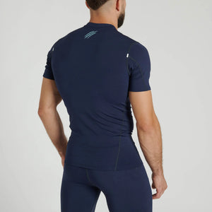 Leone 1947 AB917 Primal Instinct Blue Rashguard kratki rokavi