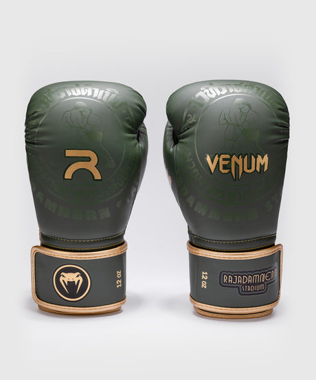 Venum x Rajadamnern Military Green Boxing rokavice