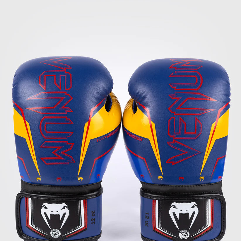 Venum Elite Evo Blue/Yellow rokavice