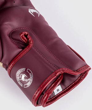 Venum Elite Evo Burgundy/Silver rokavice
