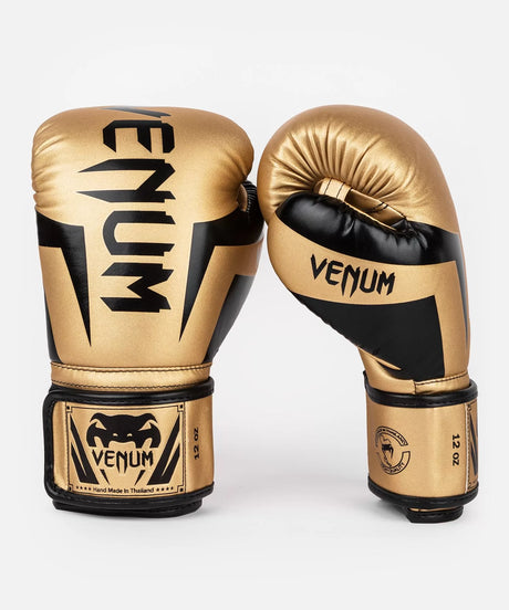 Venum Elite Gold/Black rukavice