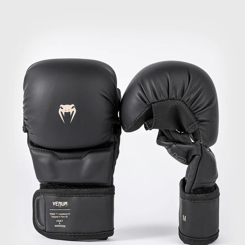 Venum Impact Evo Black rokavice MMA za sparing