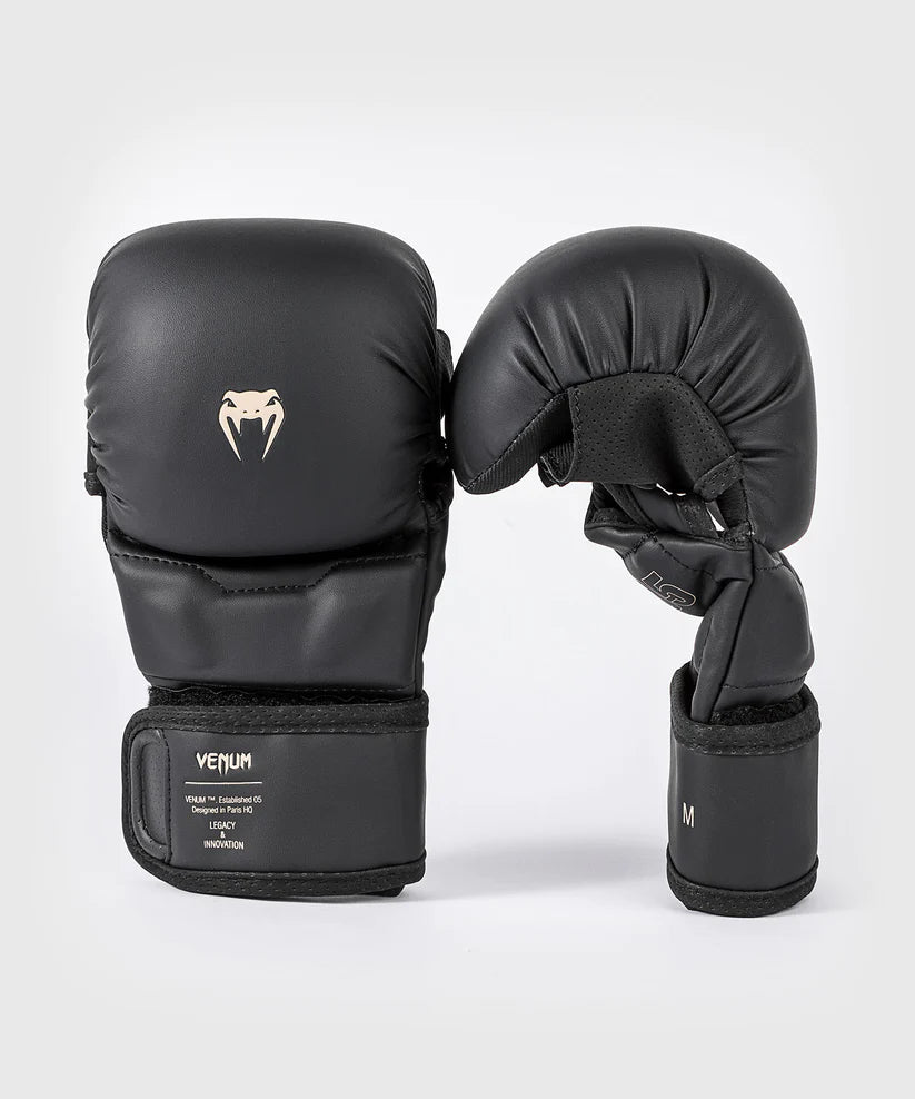 Venum Impact Evo Black rokavice MMA za sparing