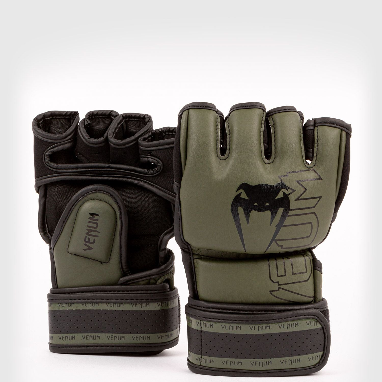 Venum Impact 2.0 Khaki/Black MMA rokavice