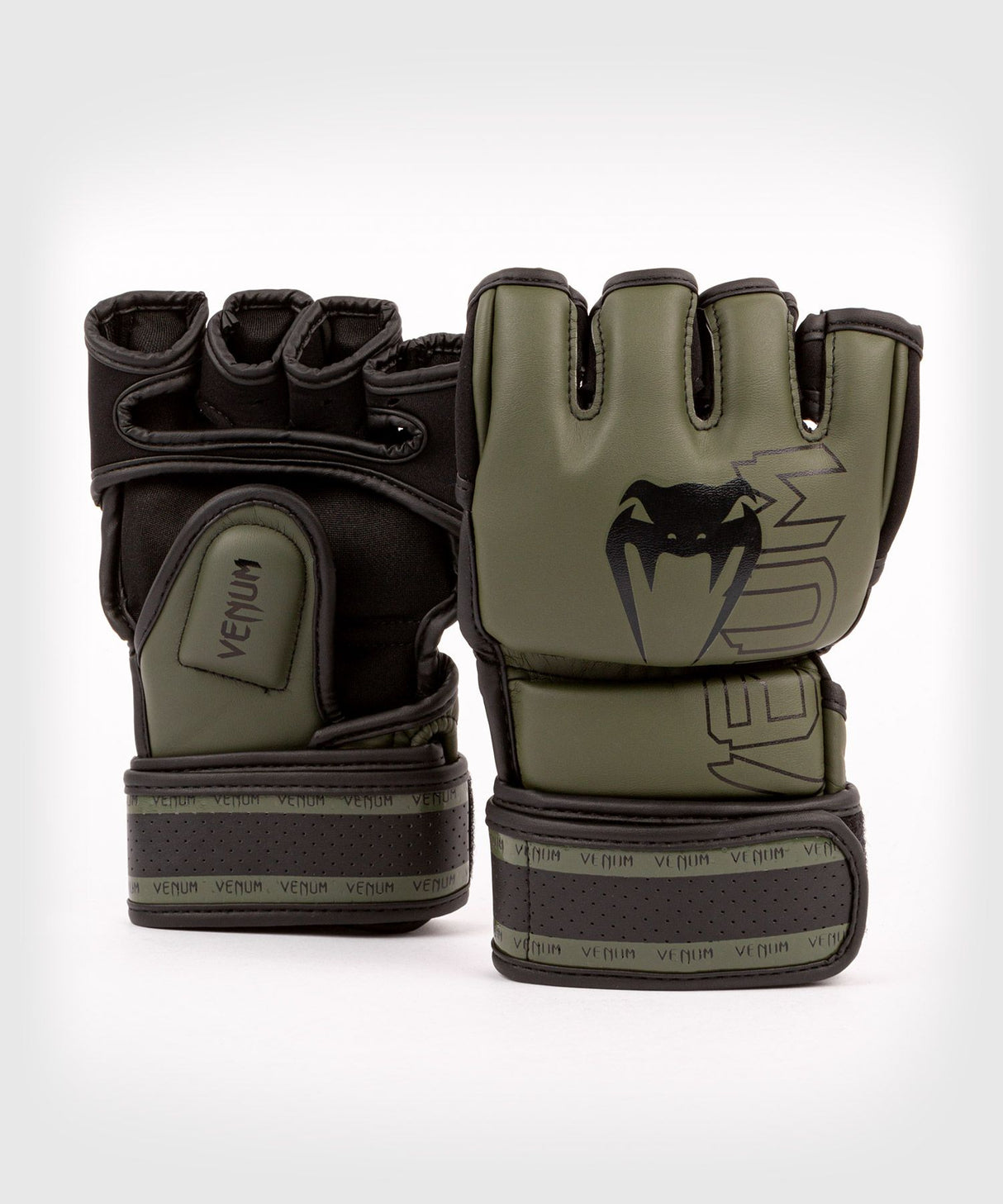 Venum Impact 2.0 Khaki/Black MMA rokavice