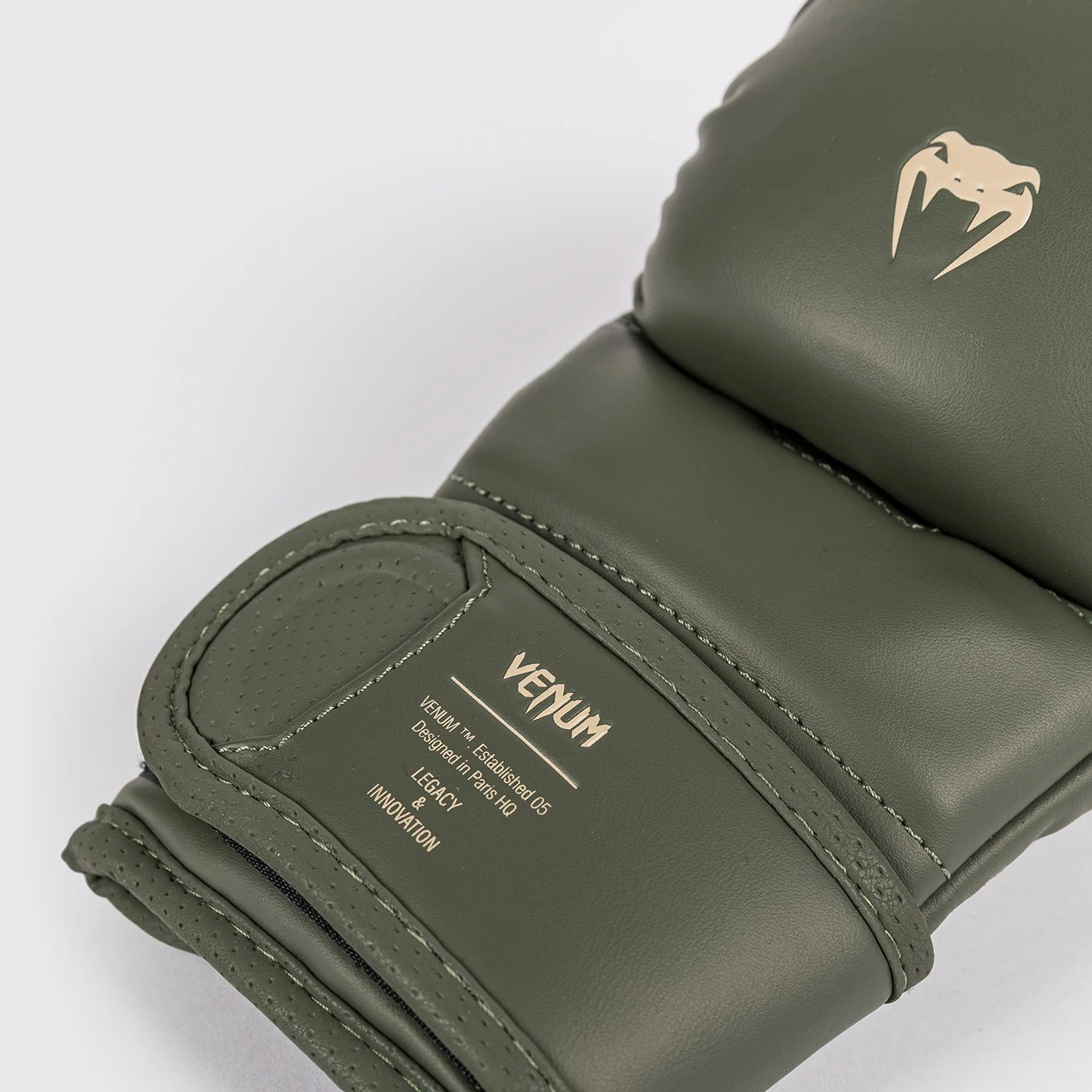 Venum Impact Evo Military Green Rokavice MMA Za Sparing