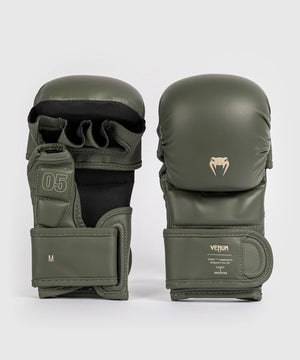 Venum Impact Evo Military Green Rokavice MMA Za Sparing