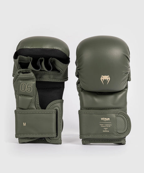 Venum Impact Evo Military Green Rokavice MMA Za Sparing
