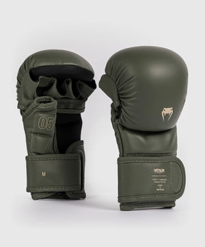 Venum Impact Evo Military Green Rokavice MMA Za Sparing