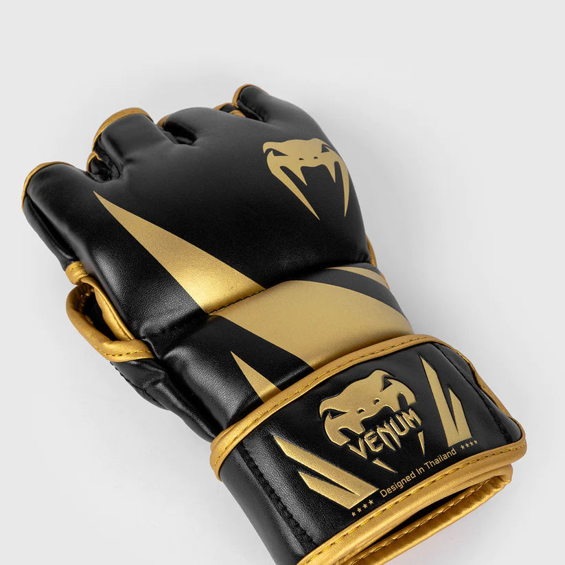 Venum Challenger 2.0 Black/Gold MMA rokavice