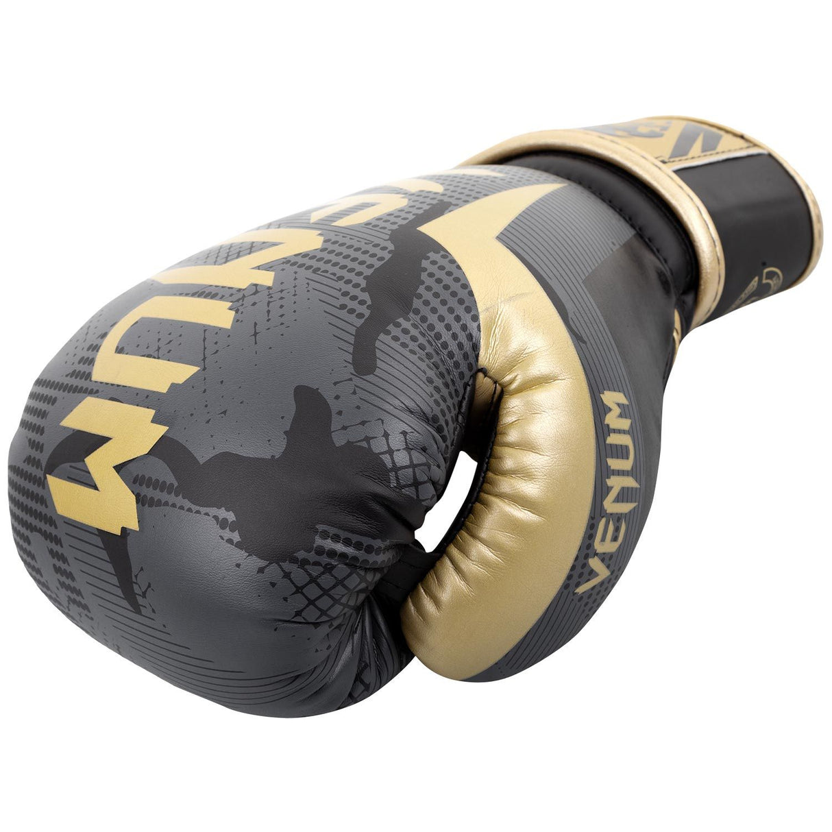 Venum Elite Dark Camo/Gold rokavice