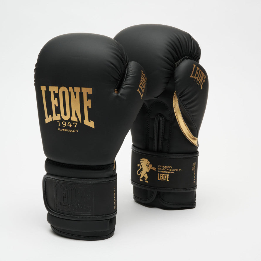 Leone 1947 GN059D Black/Gold rokavice