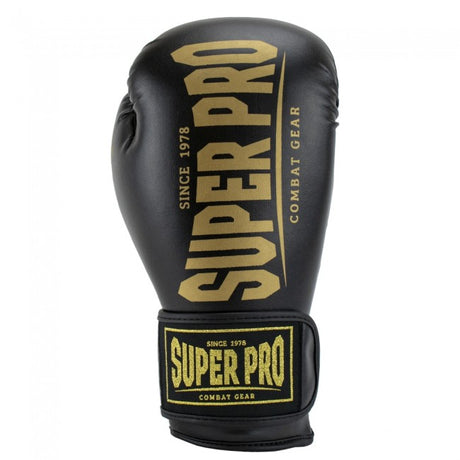 Super Pro Combat Gear Champ Black/Gold rokavice