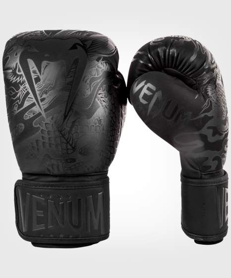 Venum Dragon's Flight Black/Black rokavice za boks