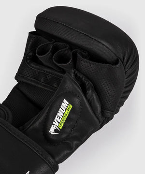 Venum Training Camp 4.0 Black/Neo Green Rokavice MMA Za Sparing