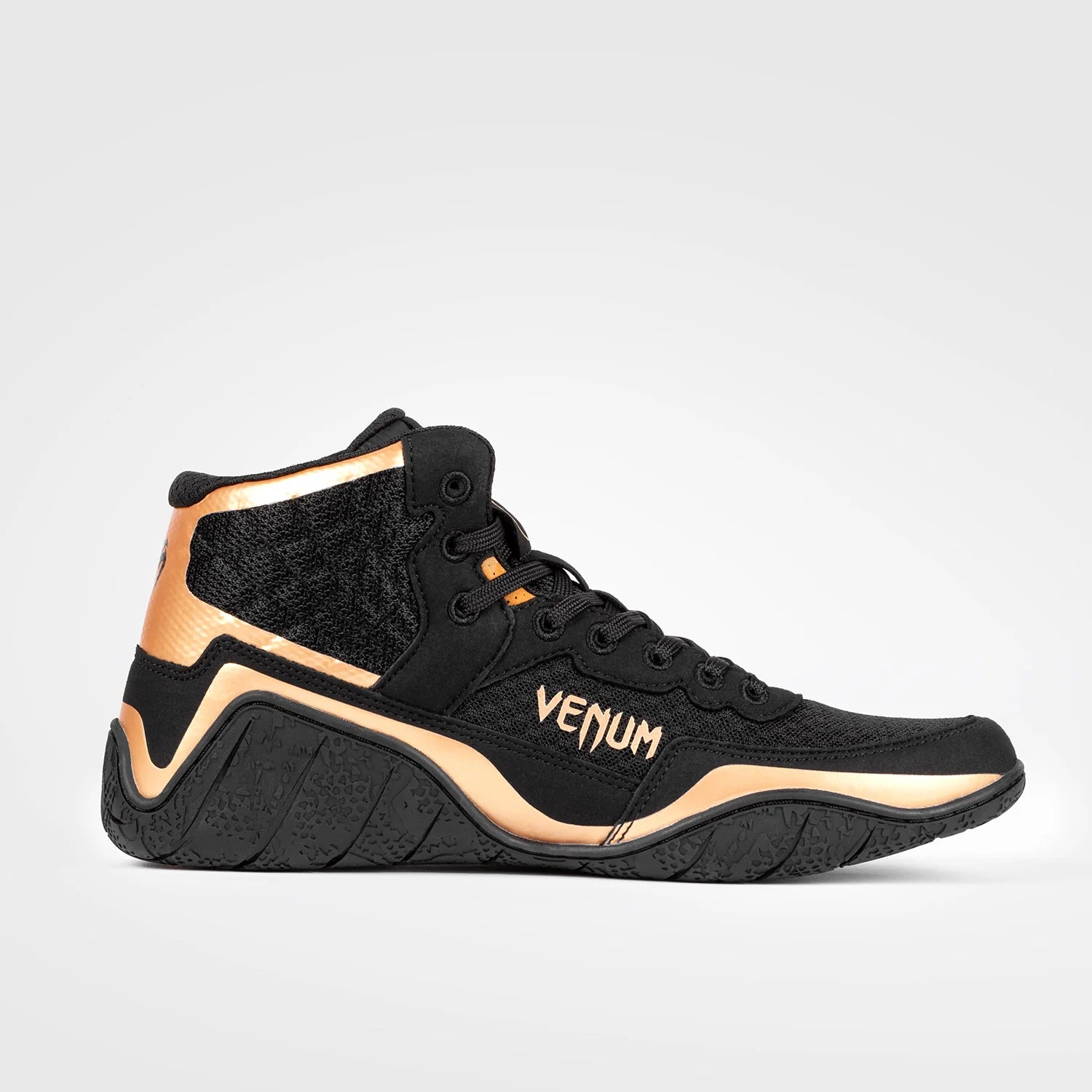 Venum Elite Black/Bronze čevlji za rokoborbo