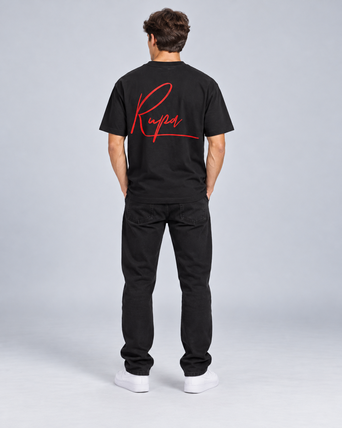 RUPA I Signature I Black Red I majica