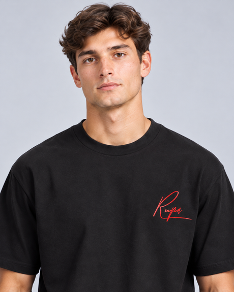 RUPA I Signature I Black Red I majica