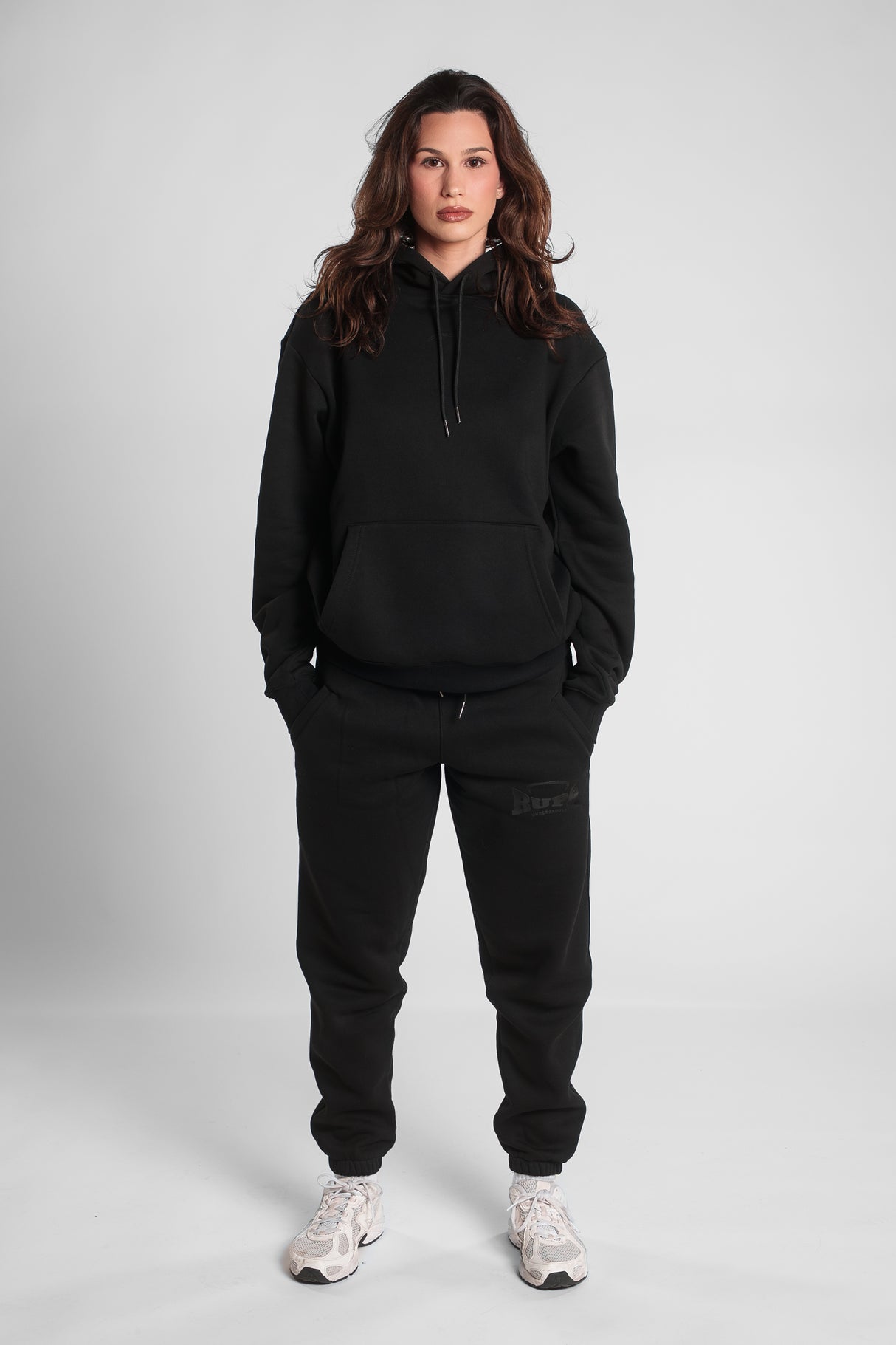 RUPA I BLKN01 I BLACK/BLACK I HOODIE