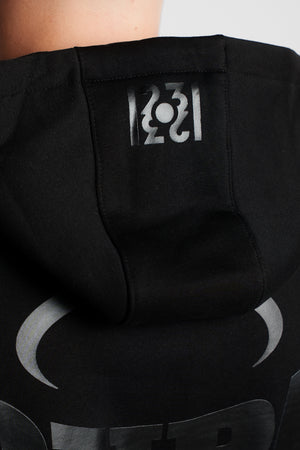 RUPA I BLKN01 I BLACK/BLACK I HOODIE