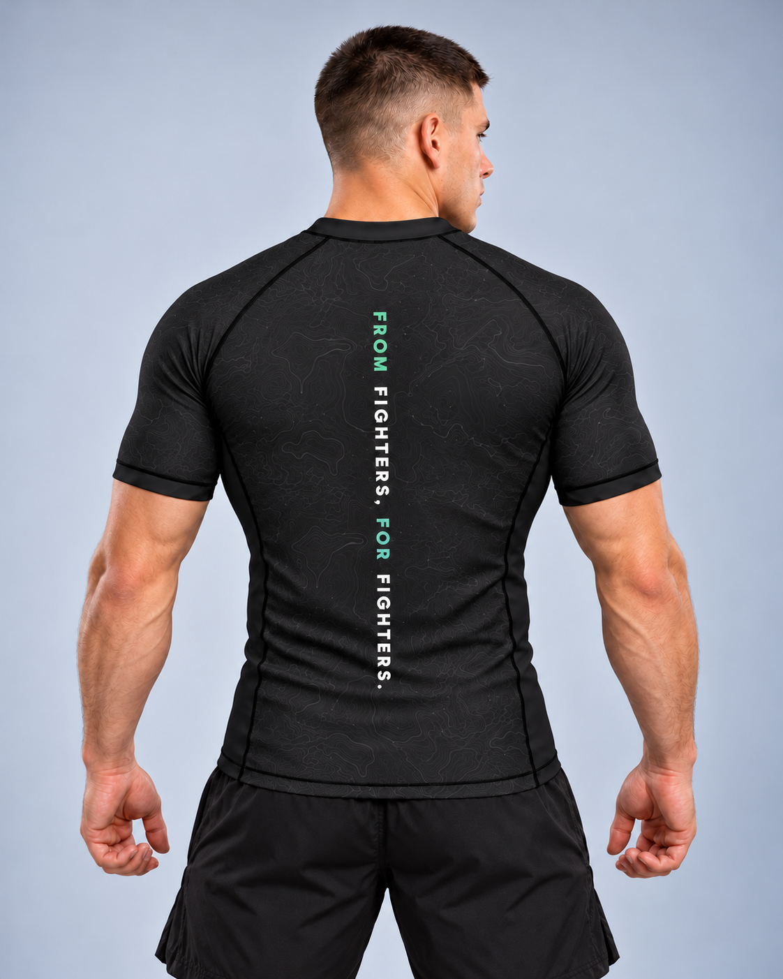 RUPA I UNDRG I BLACK I RASHGUARD