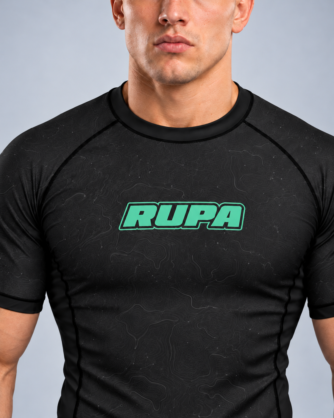 RUPA I UNDRG I BLACK I RASHGUARD