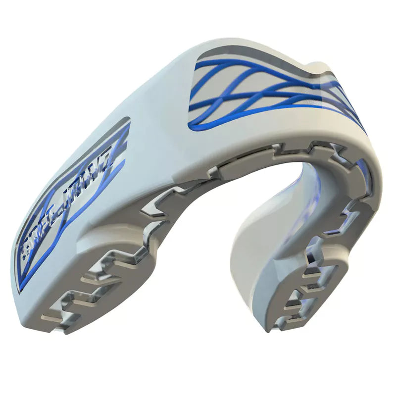 SAFEJAWZ  Nitro Series White & Blue štitnik za zube