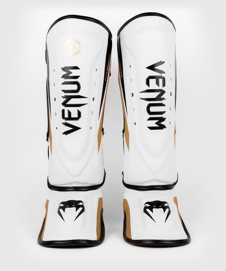 Venum Elite Evo White/Gold ščitniki za golen in nart