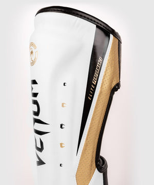 Venum Elite Evo White/Gold ščitniki za golen in nart