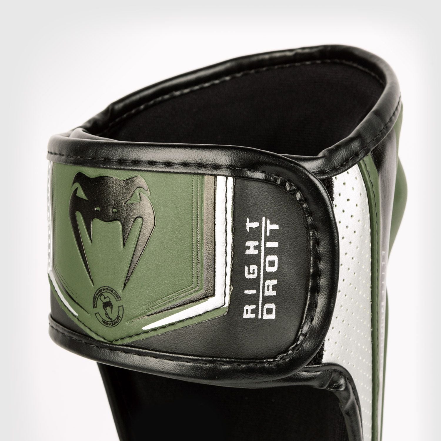 Venum Elite Evo Khaki/Silver Ščitniki za golen in nart