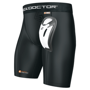 Shock Doctor Core kompresijske pajkice z Bioflex zaščito za genitalije