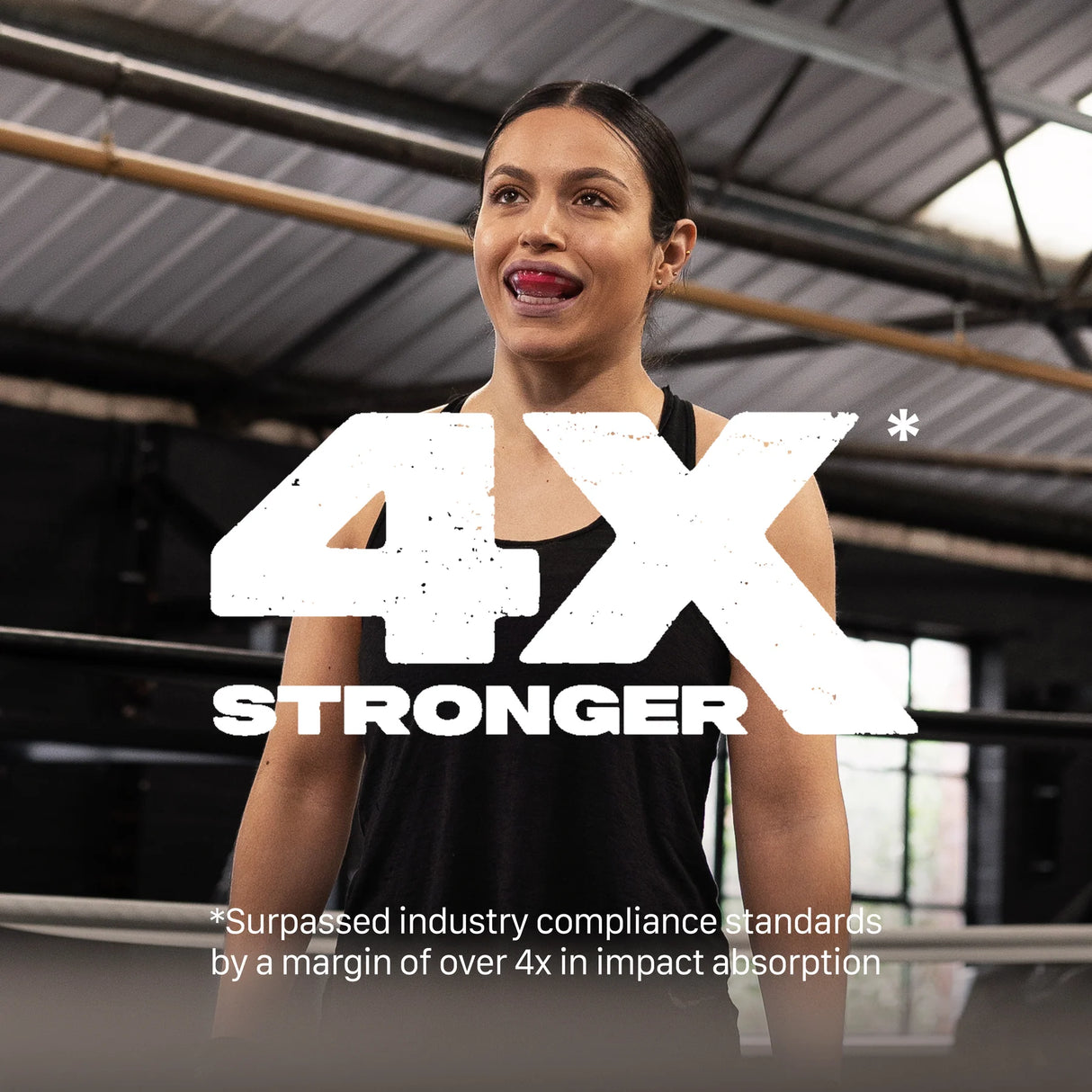 SAFEJAWZ Ice Pink Ščitnik Za Zobe Za Tiste Z Zobnim Aparatom