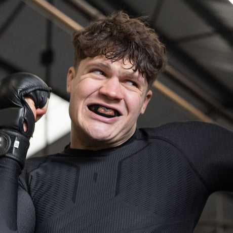 SAFEJAWZ  Nitro Series Black & Red Ščitnik Za Zobe