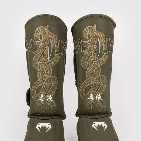Venum Serpenti Khaki/Bronze/Ivory Ščitniki za golen in nart