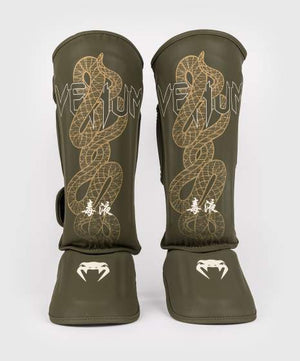 Venum Serpenti Khaki/Bronze/Ivory Ščitniki za golen in nart