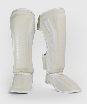 Venum Elite White/White Ščitniki za golen in nart