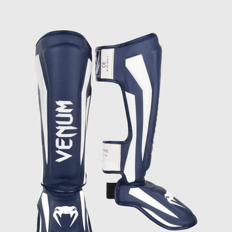 Venum Elite White/Navy Blue Ščitniki za golen in nart