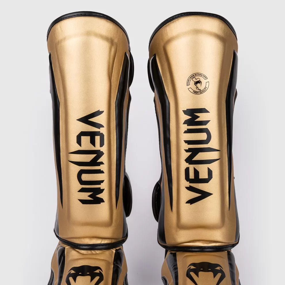 Venum Elite Gold/Black ščitniki za golen in nart