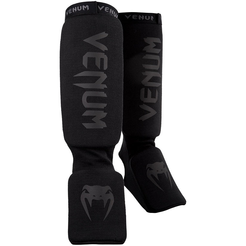 Venum® "Kontact" Black/Black ščitniki za golenico in nart